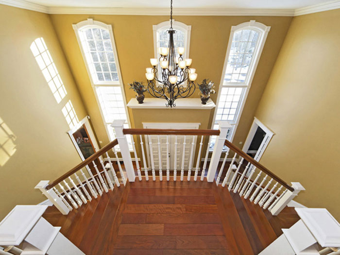 Preview of Residential Double Straight Stairway Photography